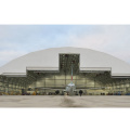 LF Space Frame Arch Roof Prefabr Hangar Steel Structure